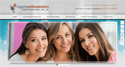 Desktop Screenshot of inspireorthodontics.com